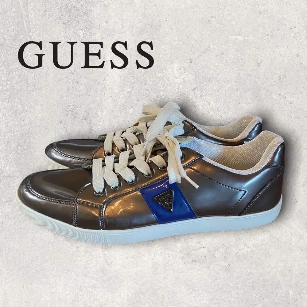 Guess Men's "GMJORDAN2" Metallic Sneakers 12